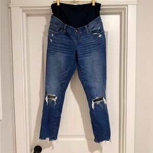 Abercrombie & Fitch Distressed Maternity Jeans